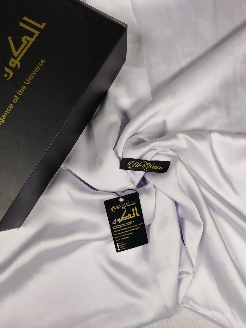 Alkawn “Eloura” Plain Silk Suit – Timeless Luxury Collection