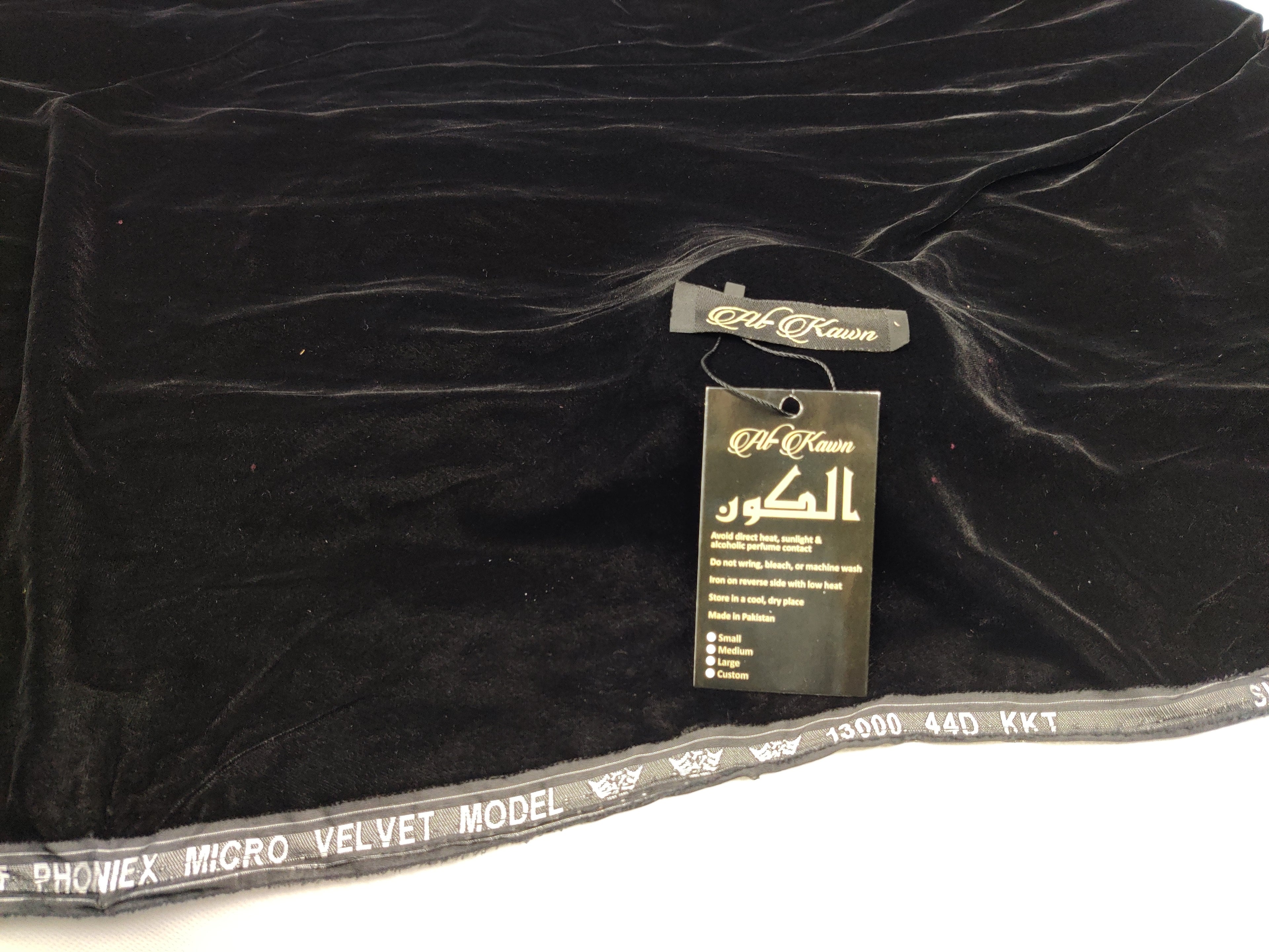 black Velora – The Unstitched Micro 13000 Velvet Collection | Crafted for the Elegant Soul