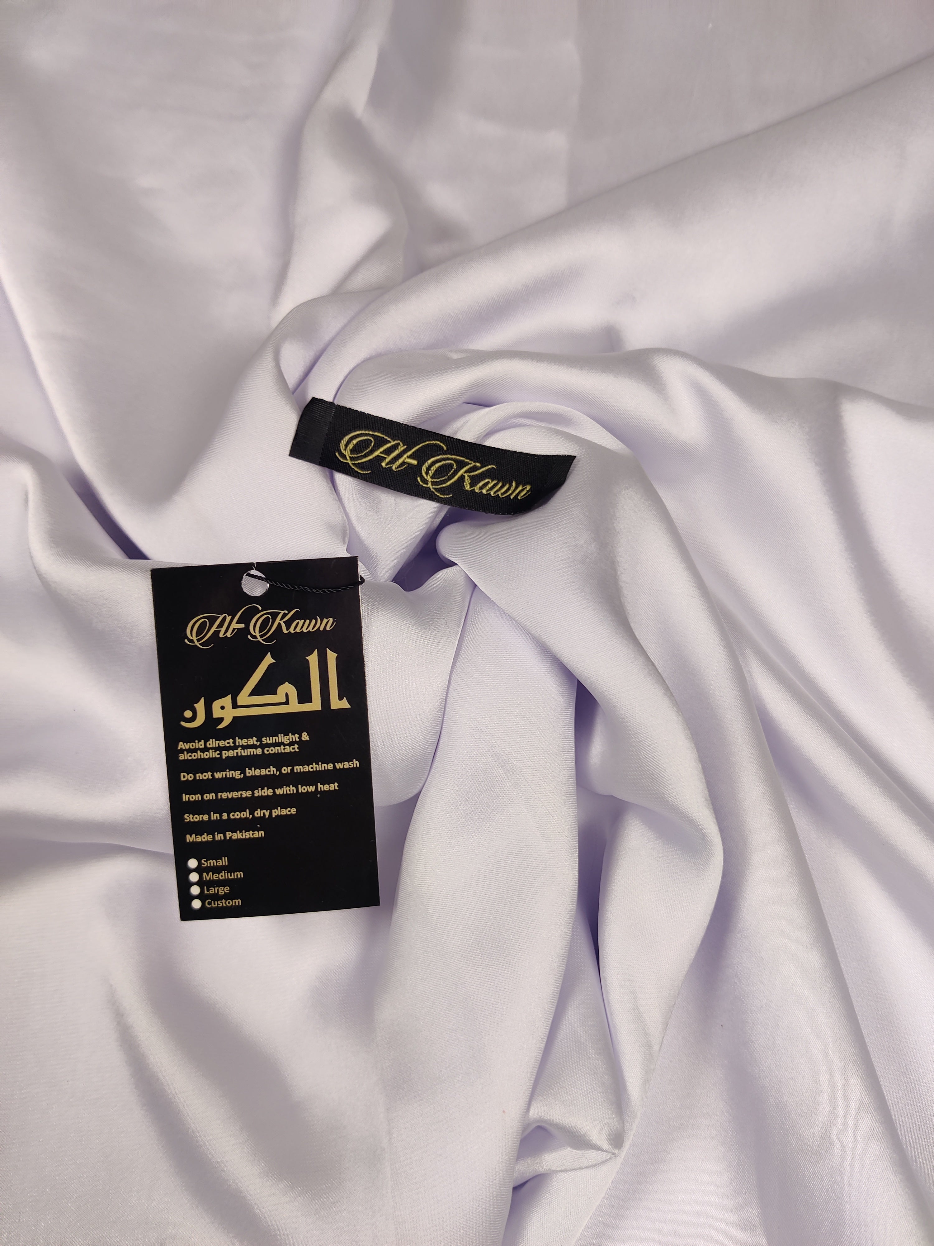 Alkawn “Eloura” Plain Silk Suit – Timeless Luxury Collection