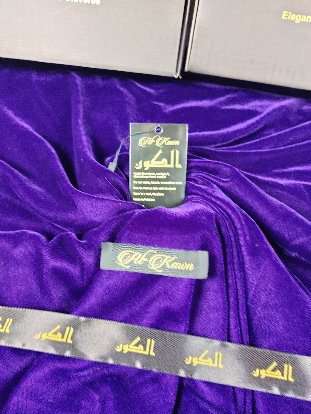 “Velora Noir” Micro 13000 Velvet Frock – Royal Black with White Organza Grace