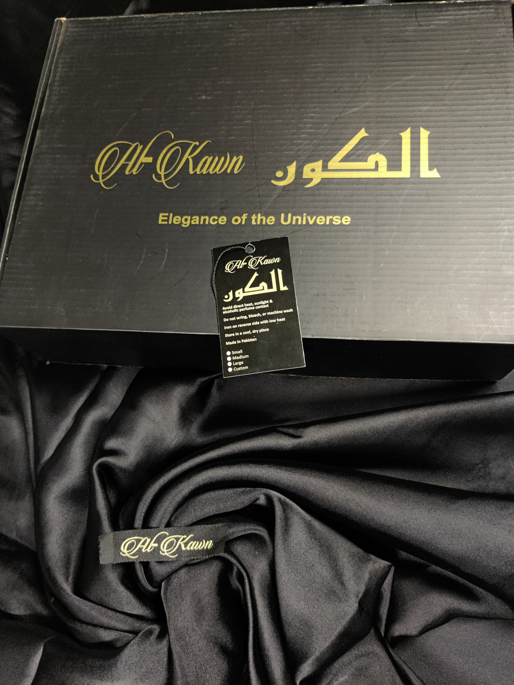 Alkawn “Eloura” Plain Silk Suit – Timeless Luxury Collection