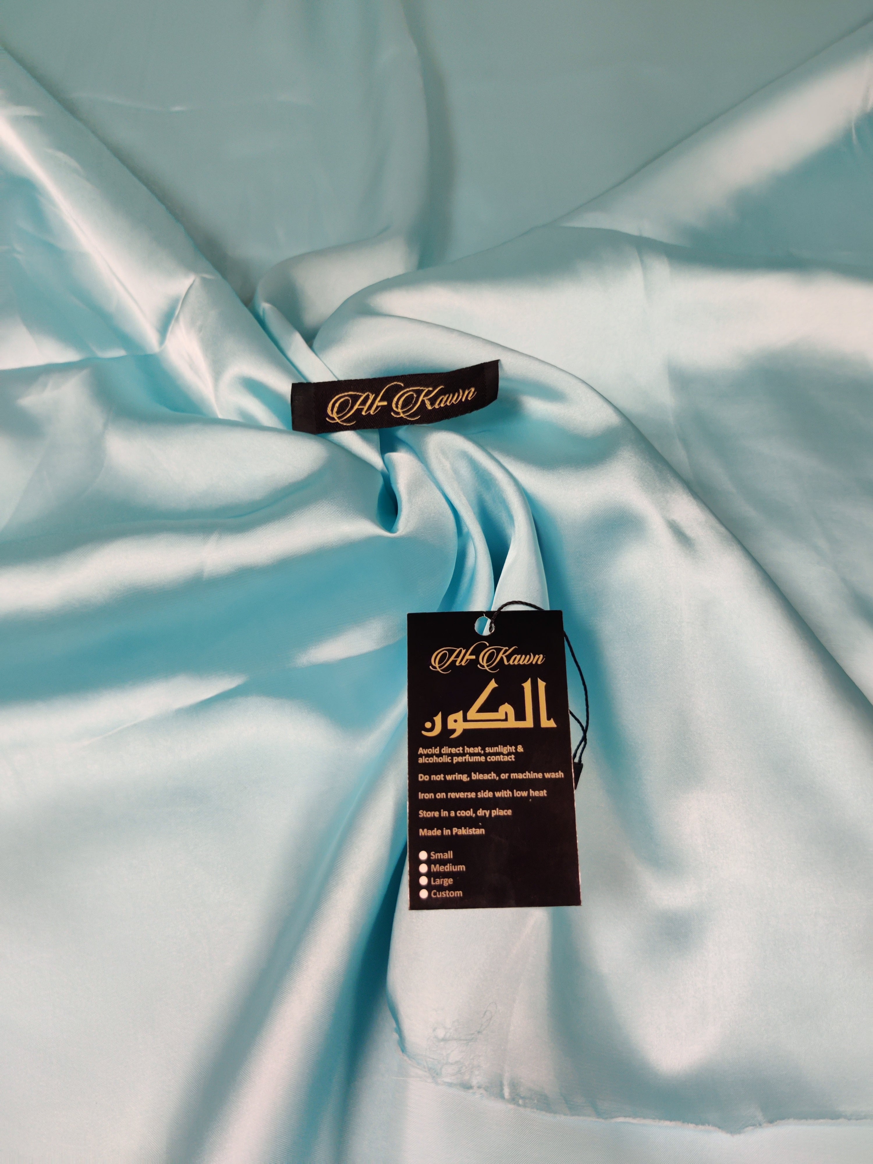 Alkawn “Eloura” Plain Silk Suit – Timeless Luxury Collection