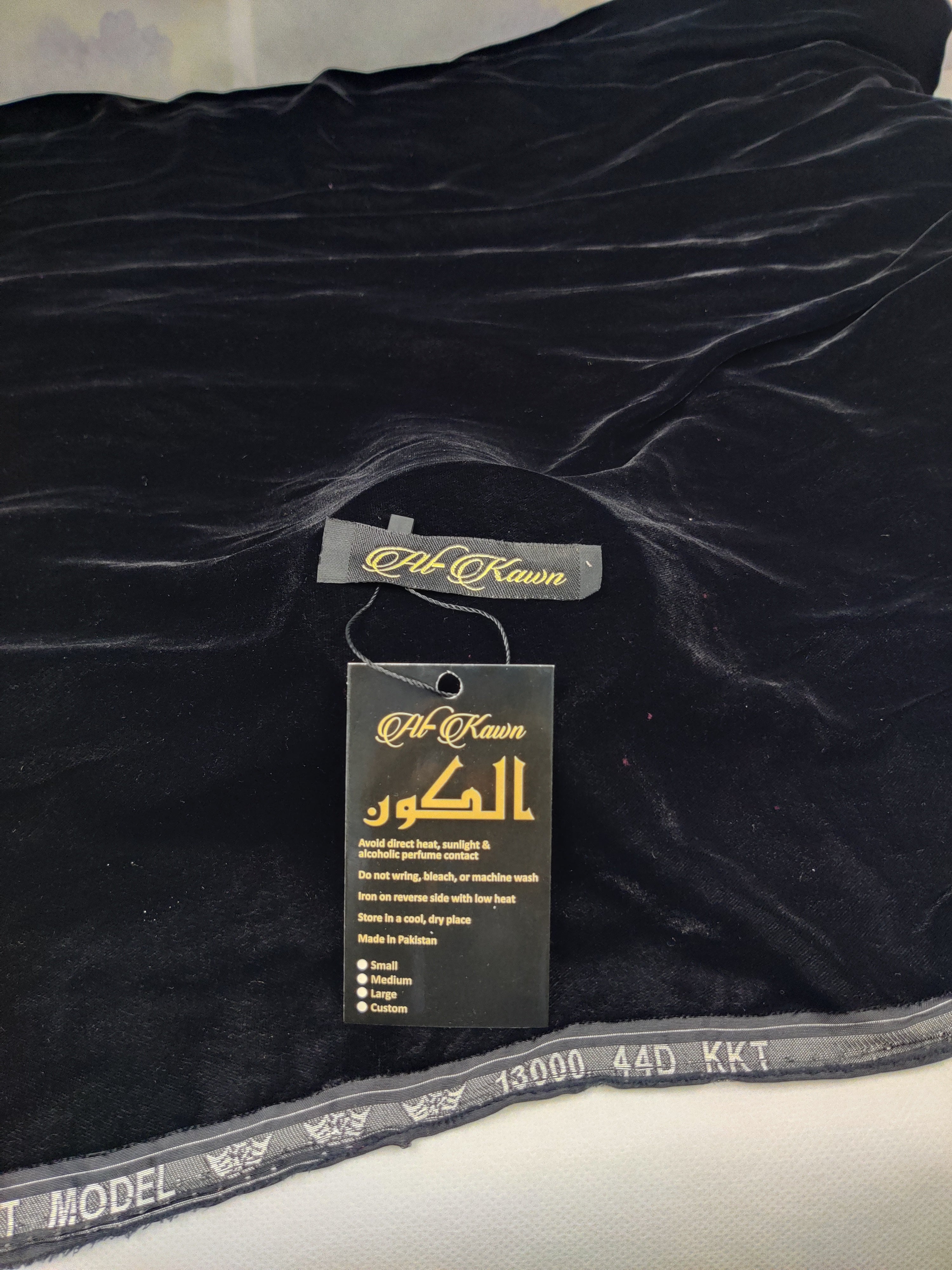 black Velora – The Unstitched Micro 13000 Velvet Collection | Crafted for the Elegant Soul