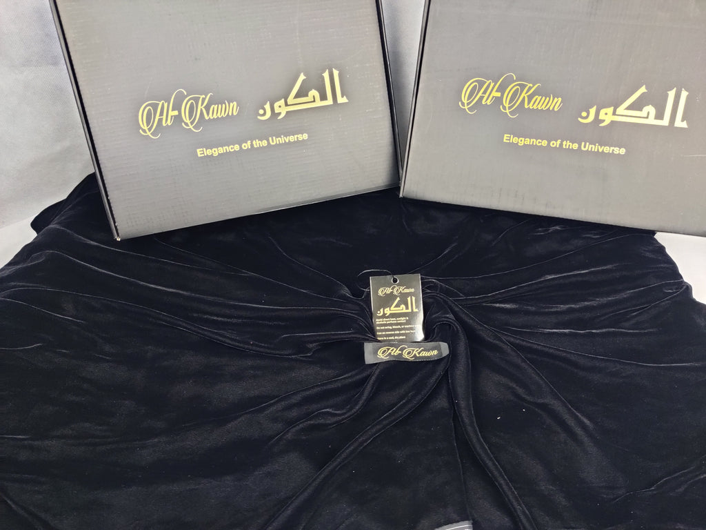 black Velora – The Unstitched Micro 13000 Velvet Collection | Crafted for the Elegant Soul